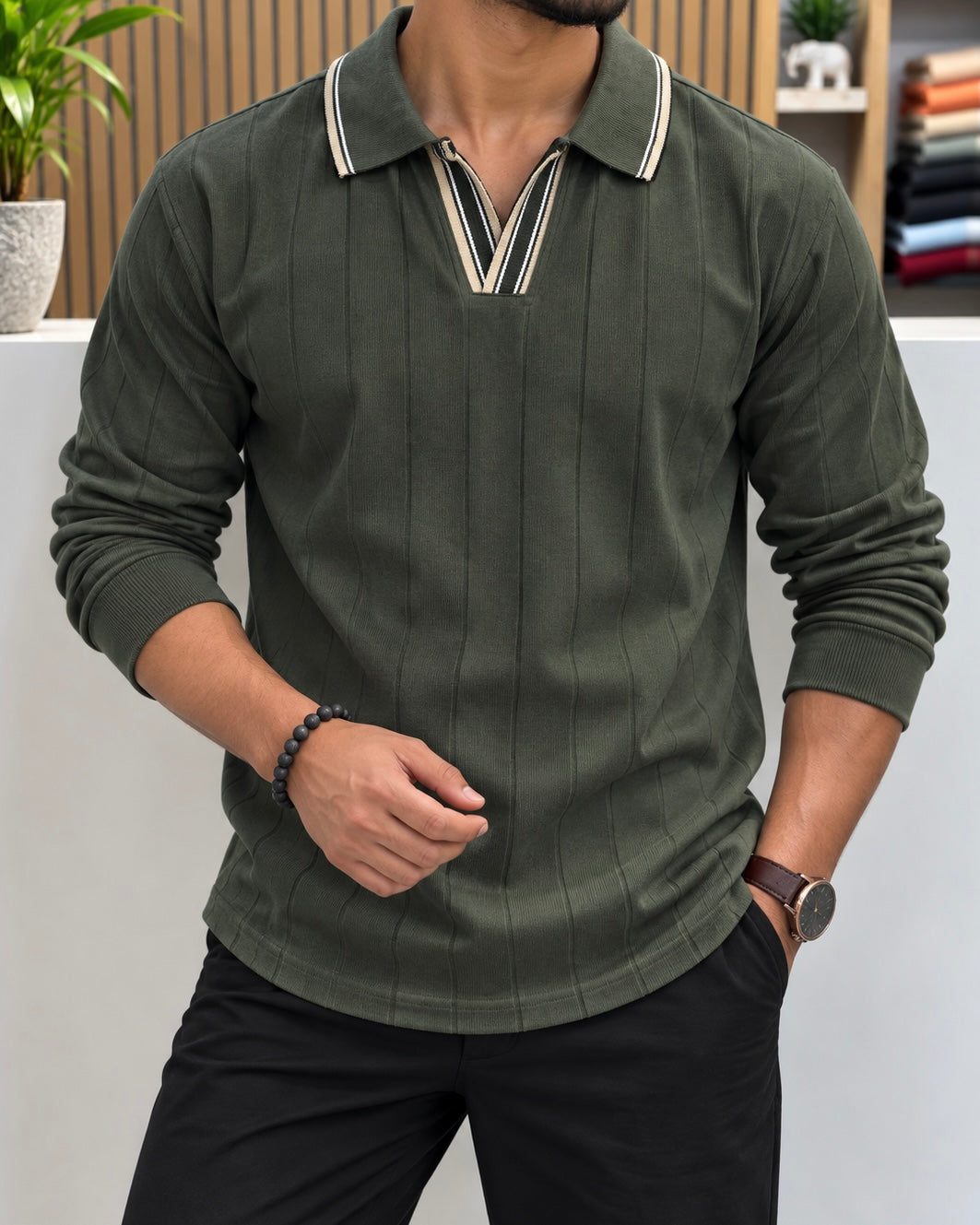 Full Sleeve Polo T-Shirt