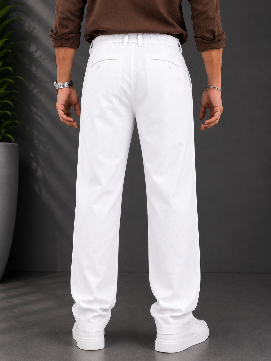 Premium Linen Cotton Drawstring Pants