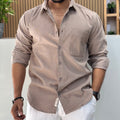 Corduroy Shirt Grey