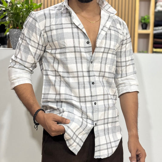 Cotton Check Shirt