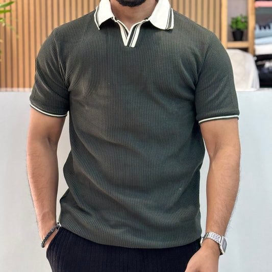 Old Money Polo T-shirt Green