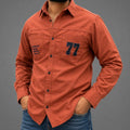 RFD Cotton Shirt with Pocket Embroidery & Patch