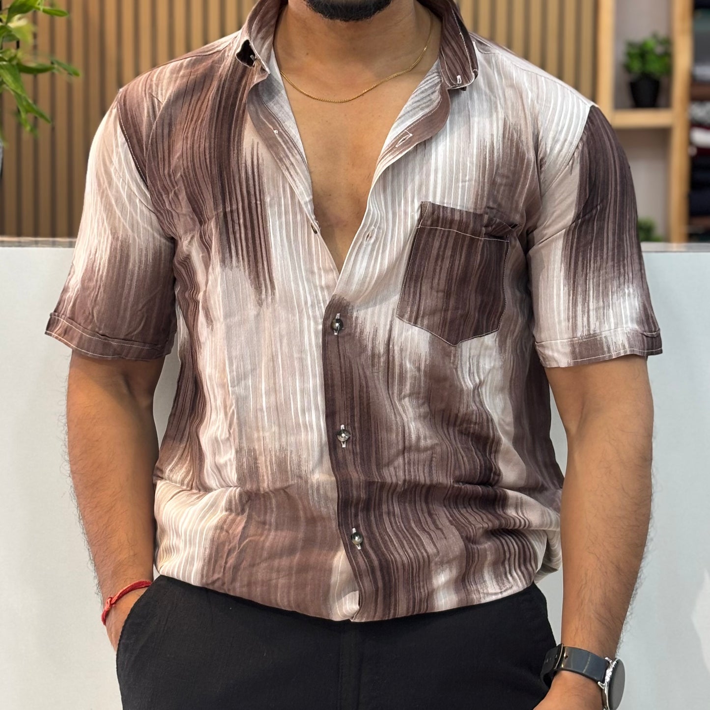 Digital Print Half Shirt