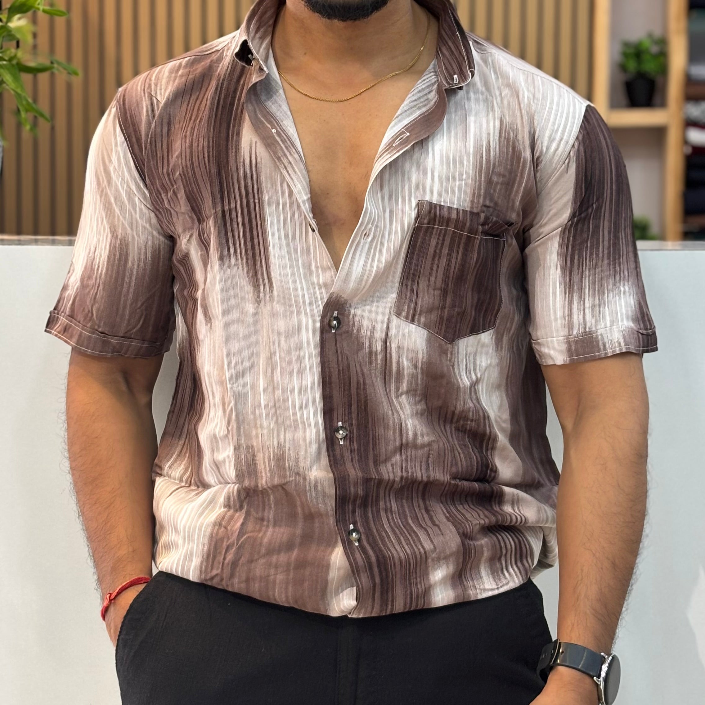 Digital Print Half Shirt