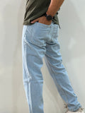 Ice Blue Carrot Fit Jeans