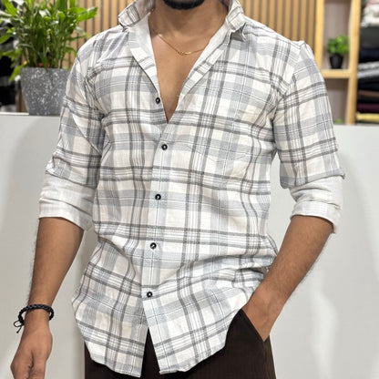 Cotton Check Shirt