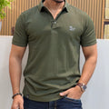 Half Sleeve Polo Tshirt- Green