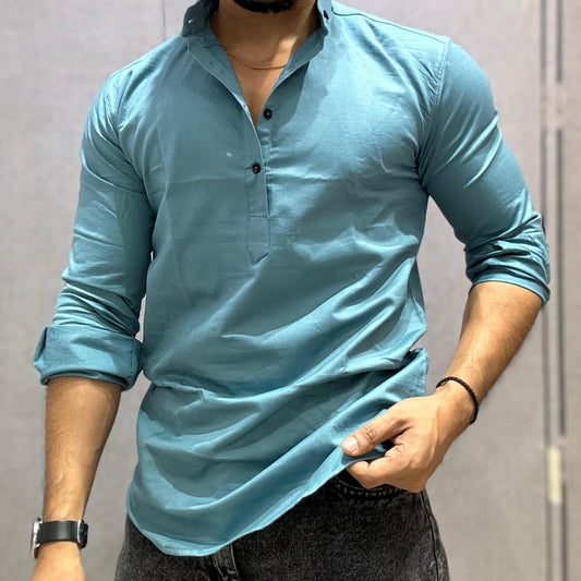 Aqua Short Kurta