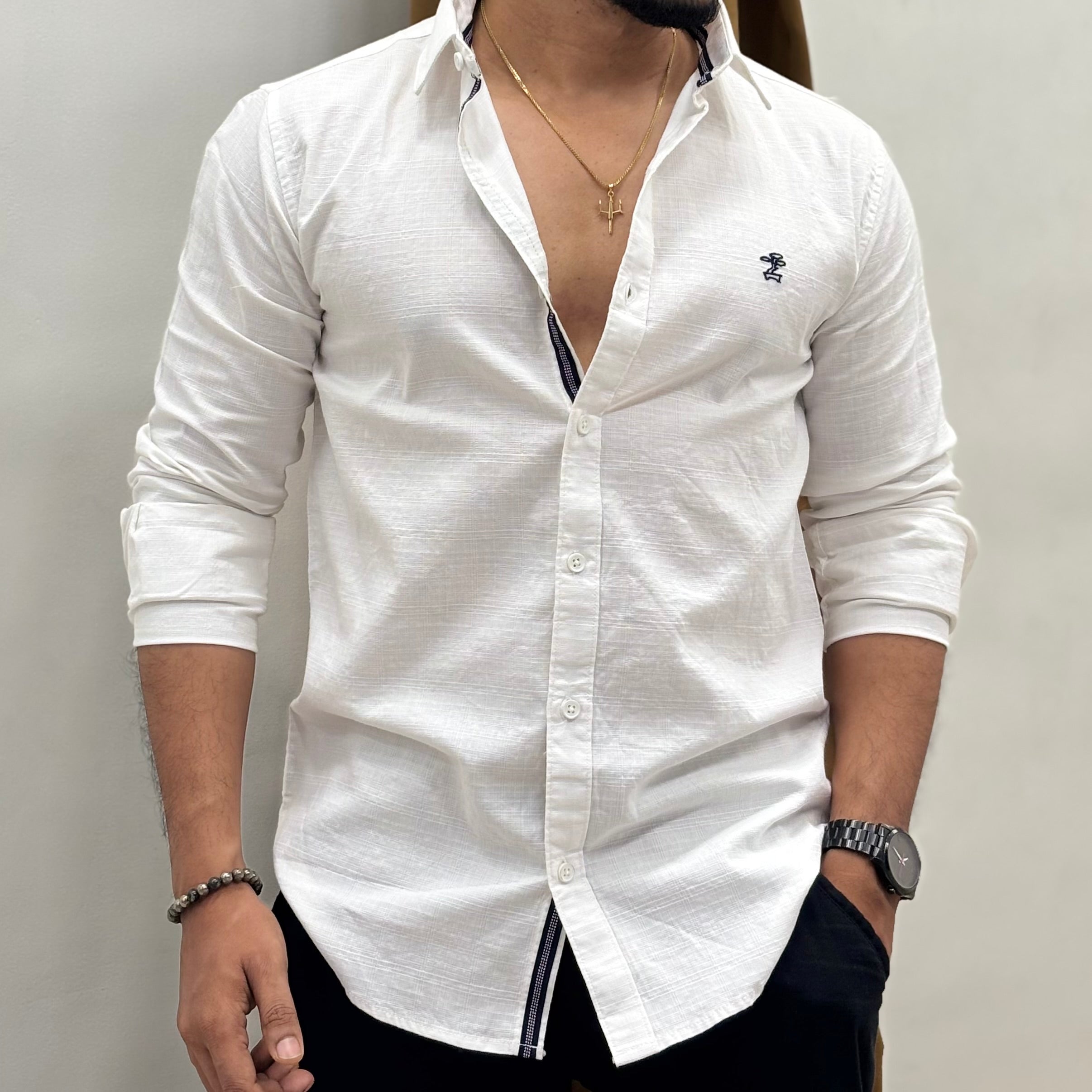 Classic Full Sleeve Cotton Shirt for Men