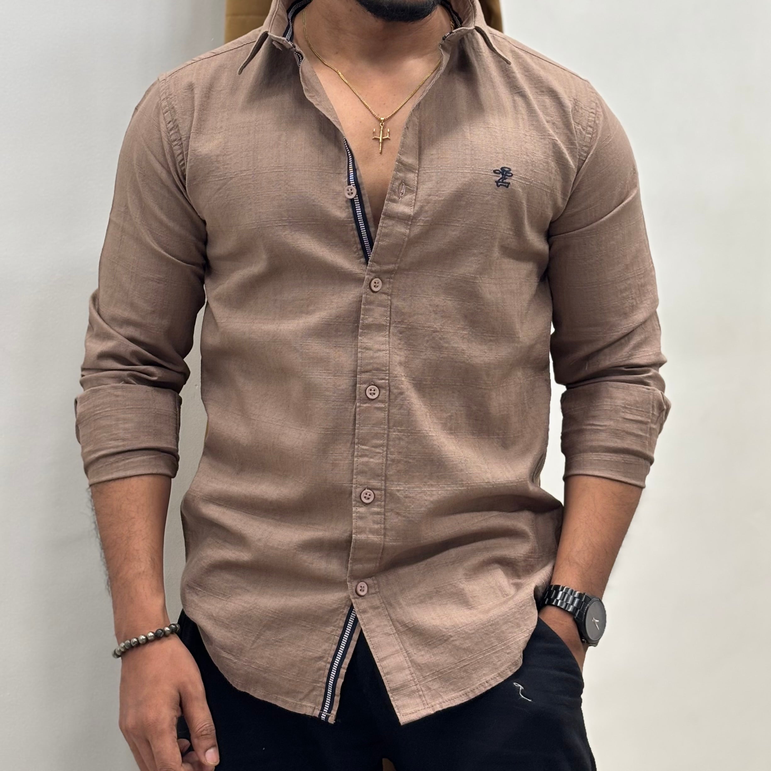 Classic Full Sleeve Cotton Shirt for Men