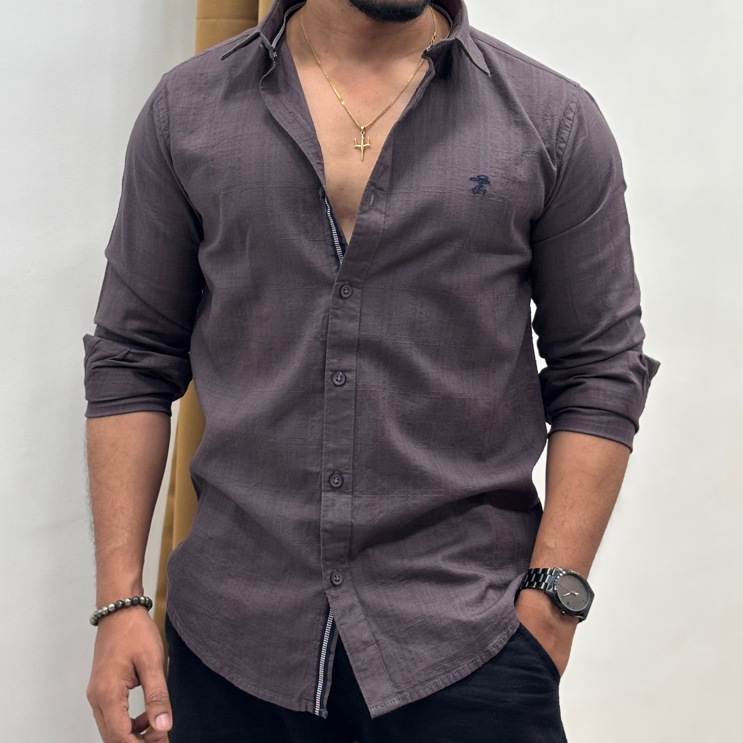 Classic Full Sleeve Cotton Shirt for Men