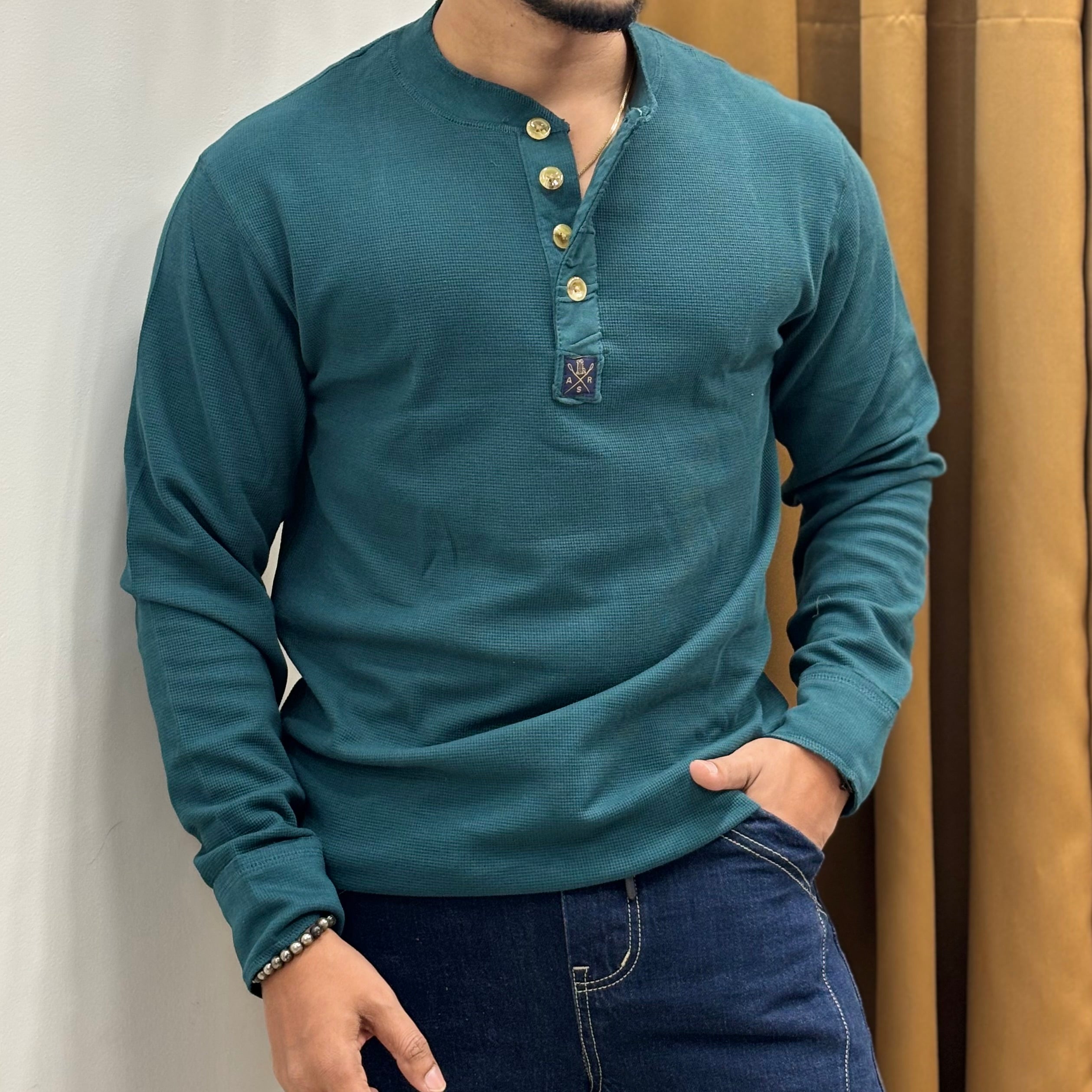 Henley Full Sleeve T-shirt