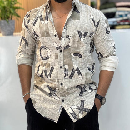 Cord Printed Shirt