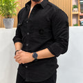 RFD Embroidered Shirt – Black